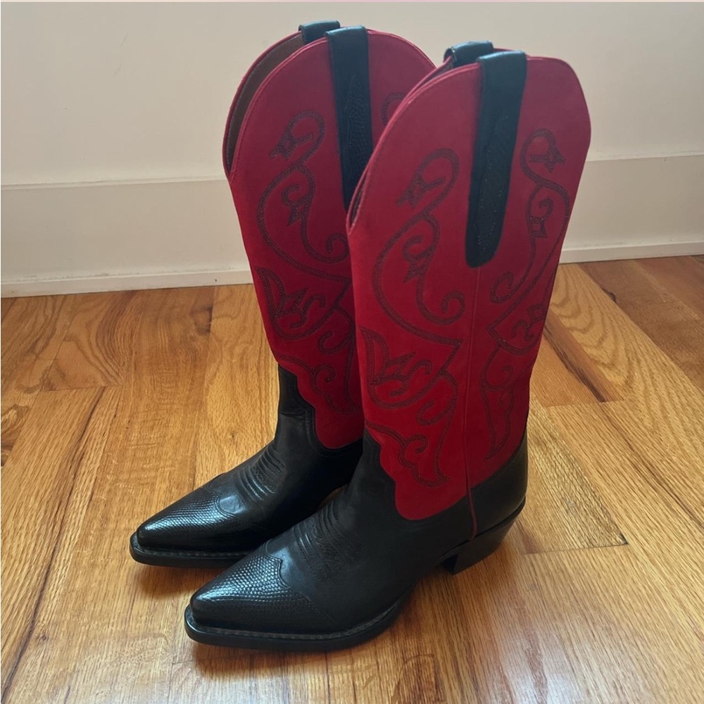 Nine West Cowboy Boots Size 6
